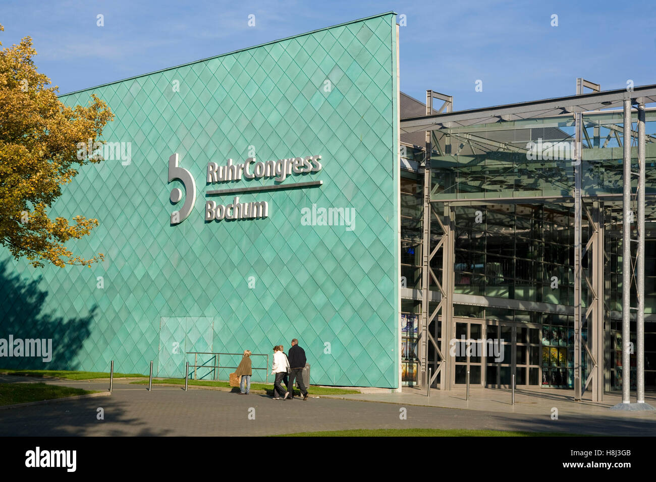 Deutschland, Ruhrgebiet, Bochum, das Kongresszentrum RuhrCongress. Stockfoto