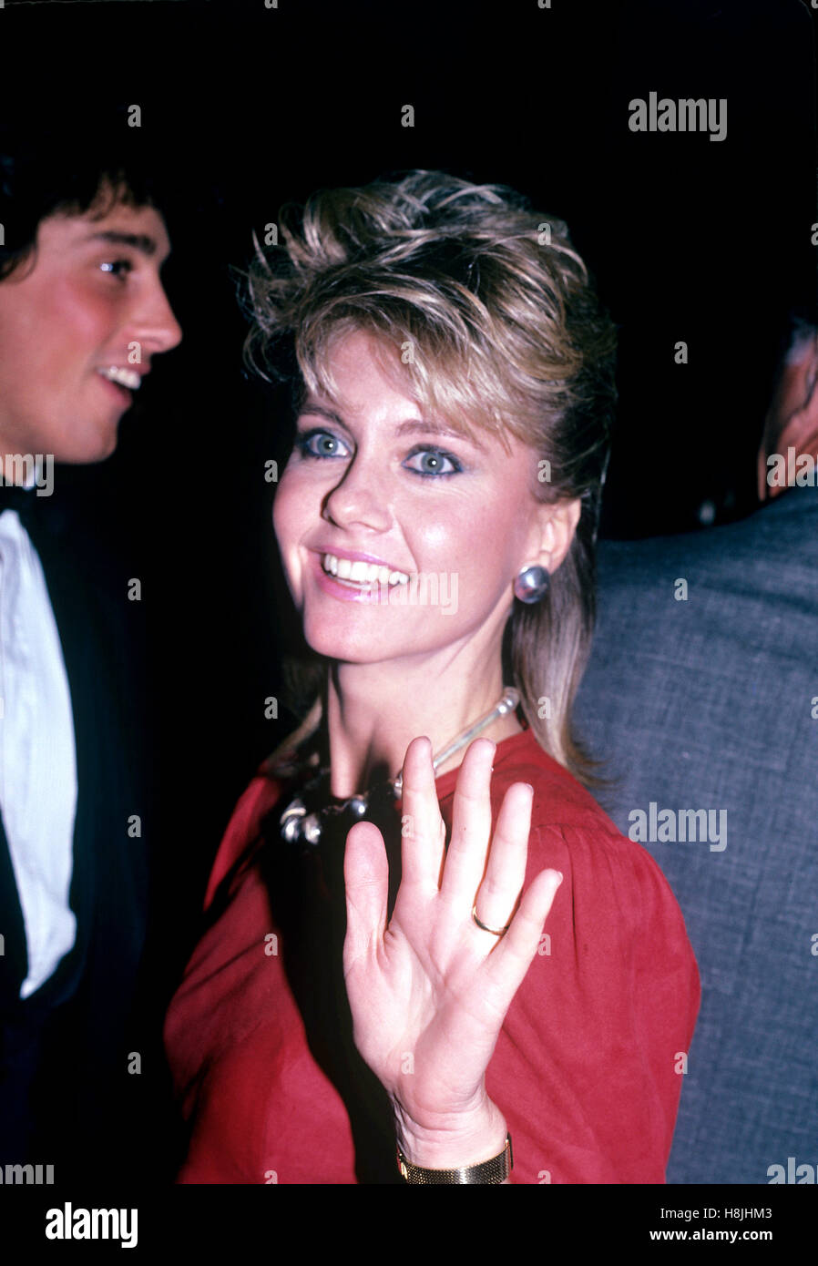 Olivia Newton-John in 1983 abgebildet. © RTMcbride / MediaPunch Stockfoto