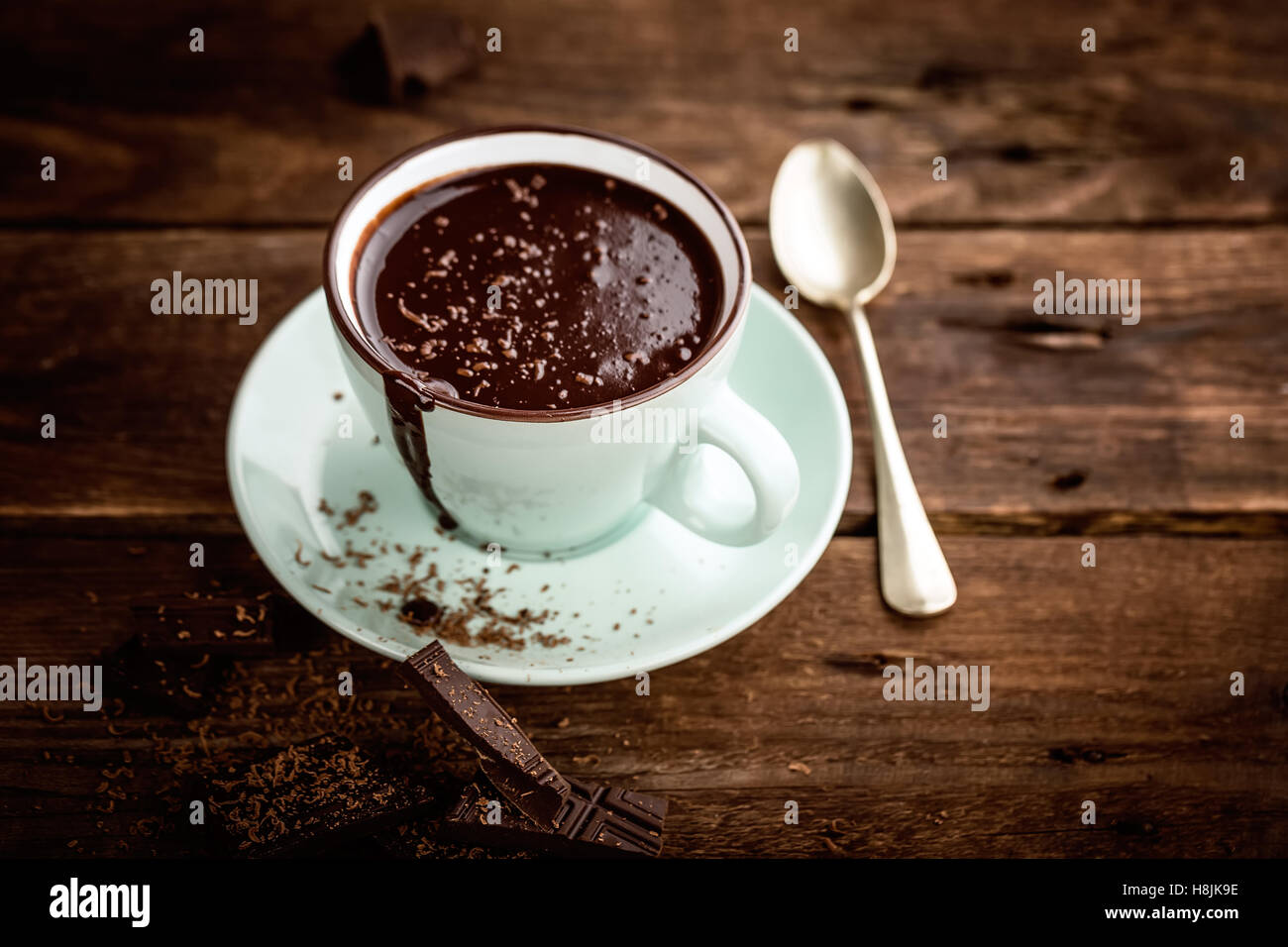 heiße Schokolade Stockfoto