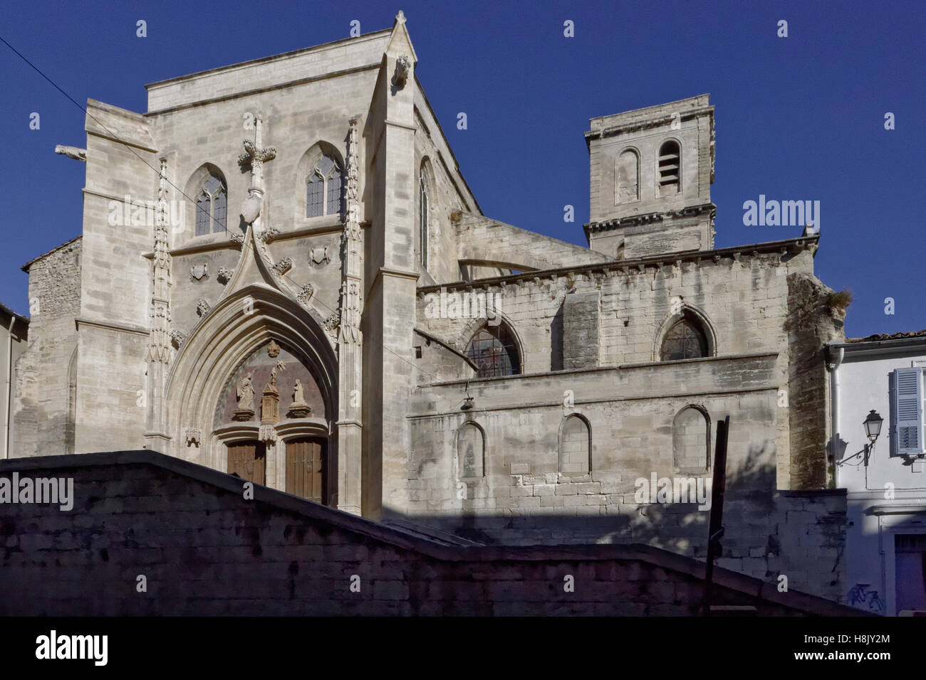 Eglise Saint-Weg in Aignon Stockfoto