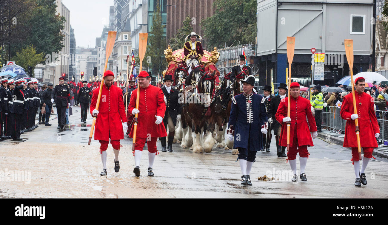 Lord Mayor es Show 2016, London, UK Stockfoto