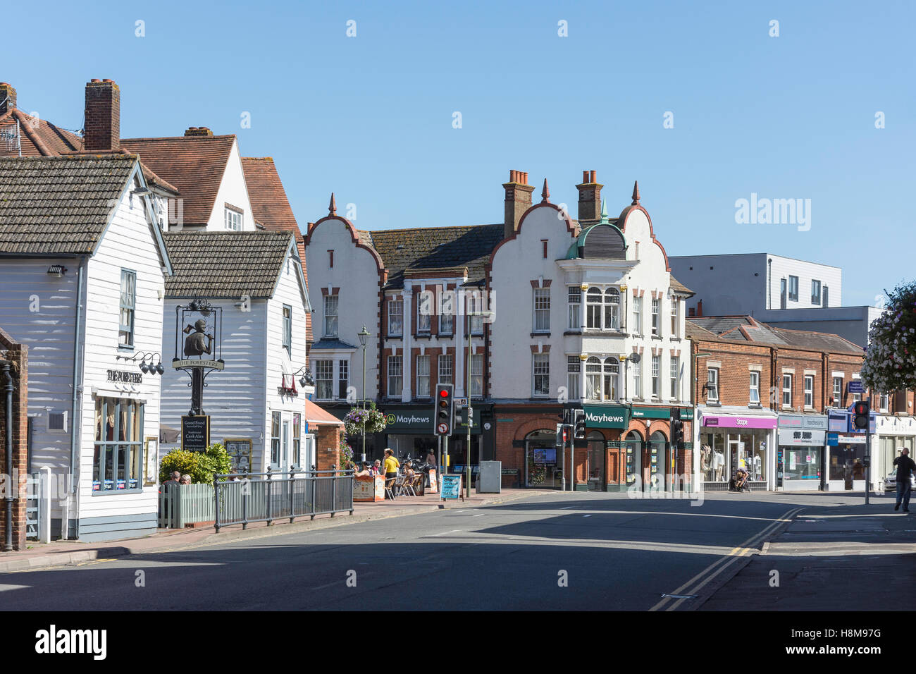 Victoria Road, Horley, Surrey, England, Vereinigtes Königreich Stockfoto
