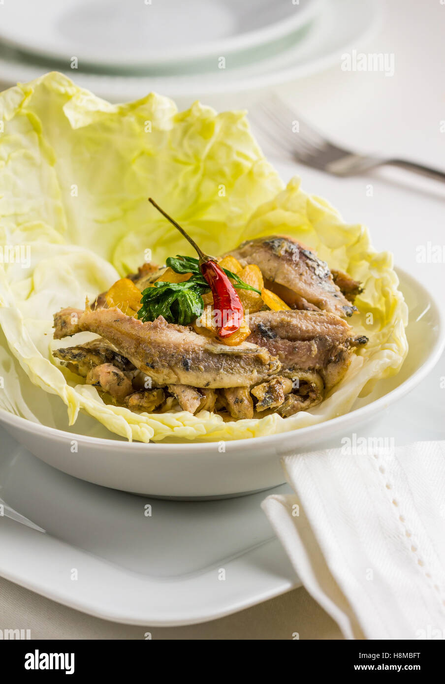Anchovies fillets -Fotos und -Bildmaterial in hoher Auflösung – Alamy