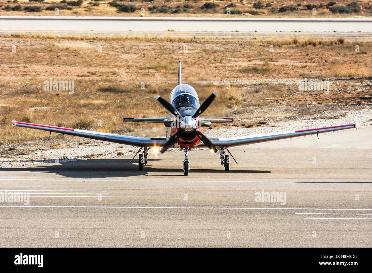 Israeli Air Force Flight Academy Beechcraft T-6A Texan II Stockfoto