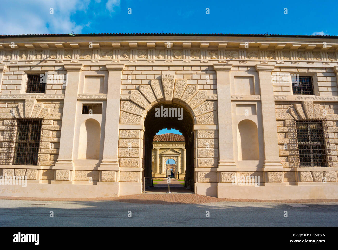 Palazzo Te, Parco del Te, Mantua, Lombardei, Italien Stockfoto