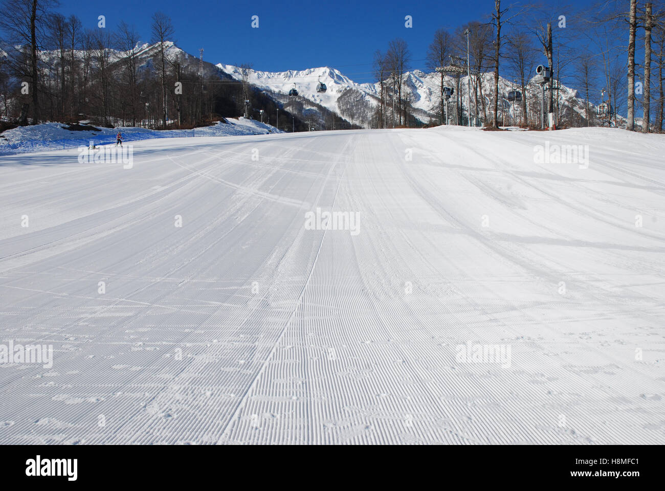 Himmel-Seite Stockfoto