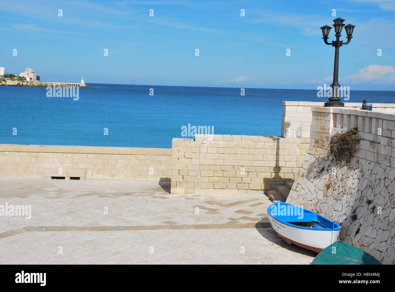Otranto, Italien Stockfoto