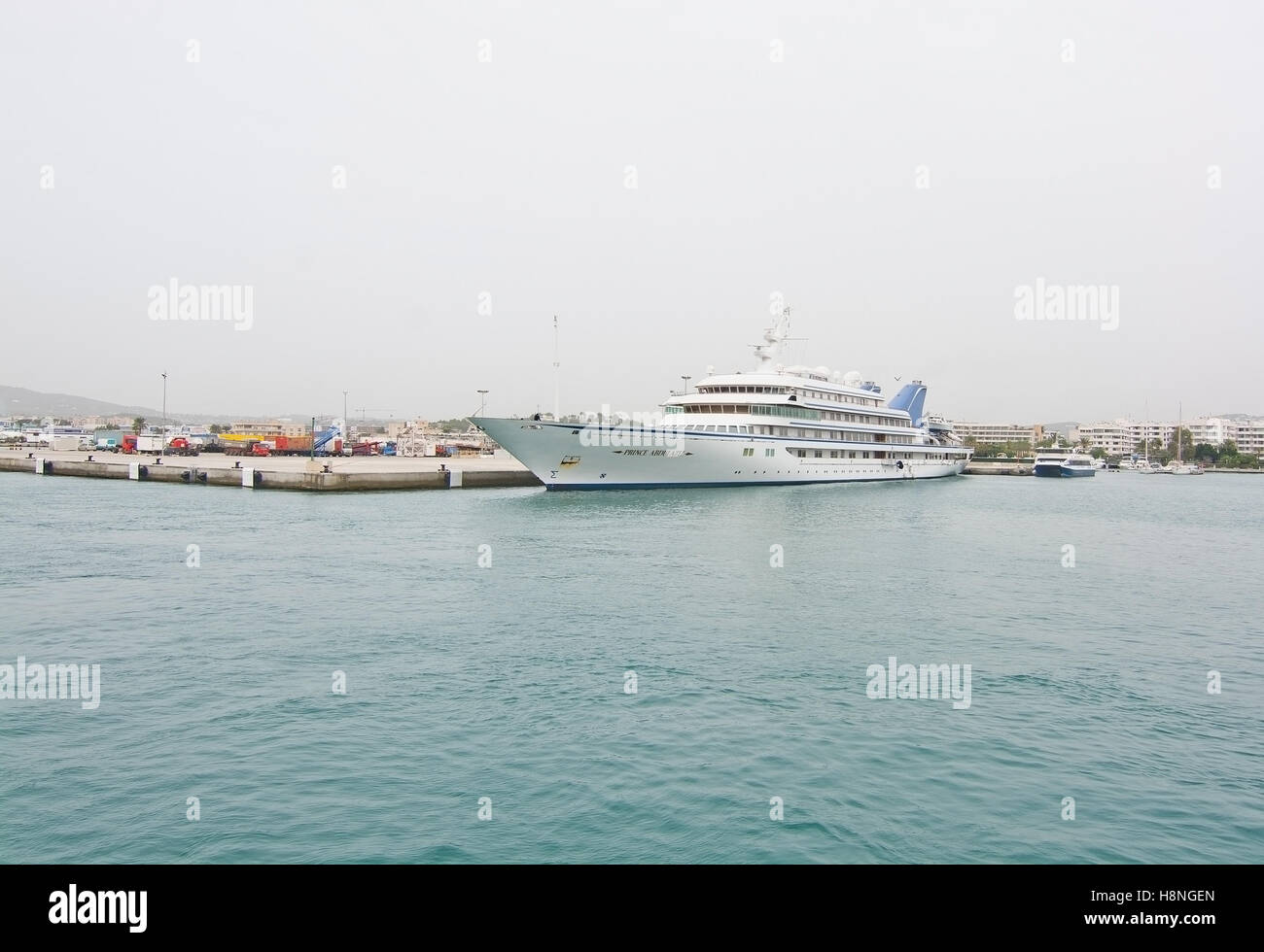 Prince Abdulaziz, eine königliche Yacht des saudischen Königshauses Stockfoto