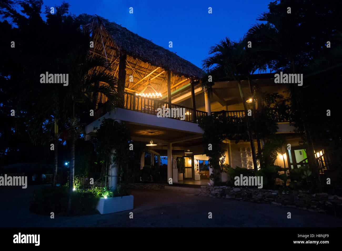 Belcampo Angeln und Ökotourismus Lodge, Belize Stockfoto
