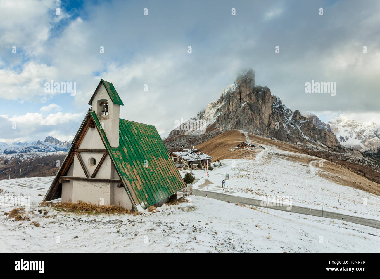 Giau Pass, Dolomiten, Italien. Stockfoto