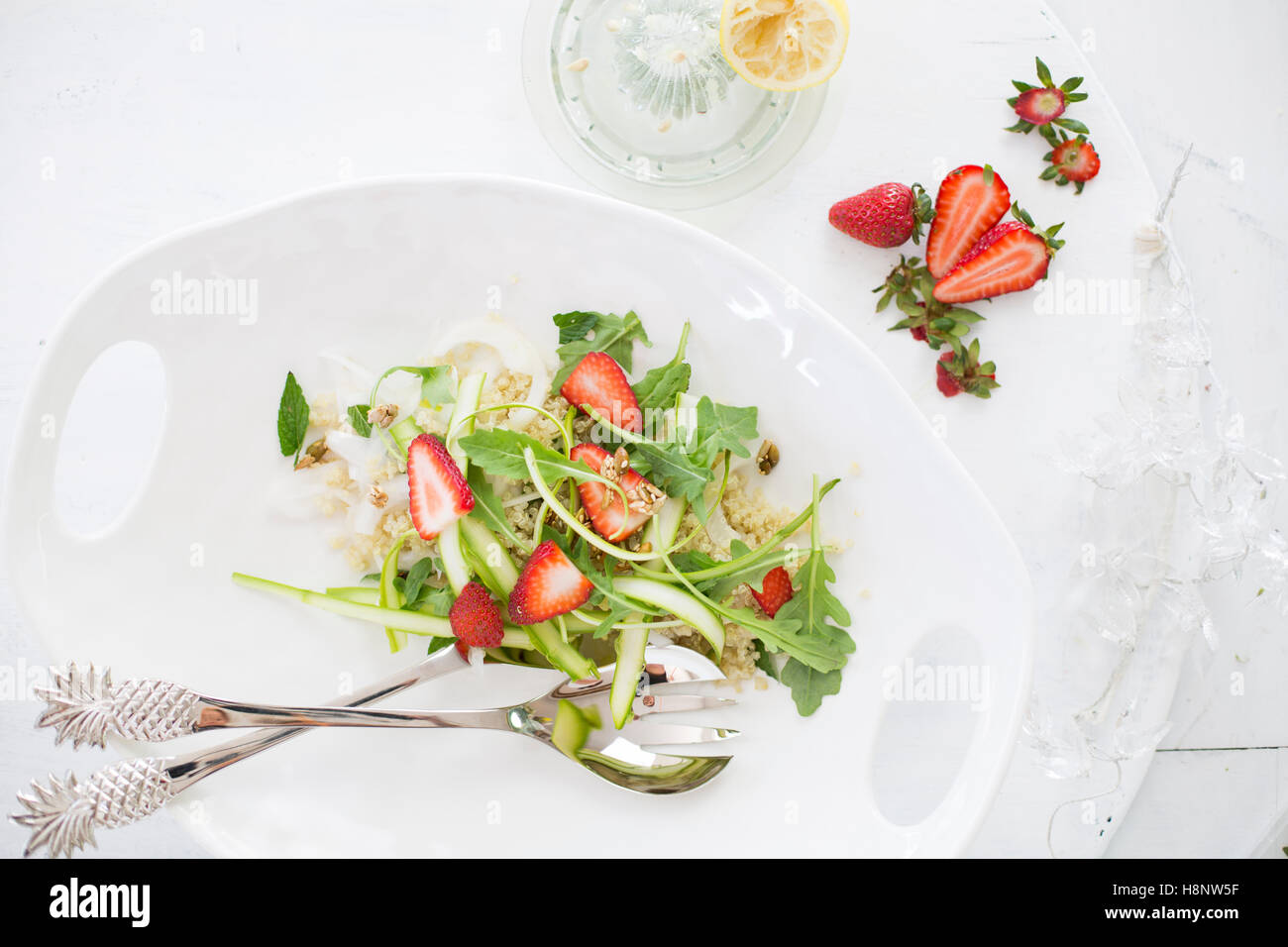 Festliches Essen Stockfoto