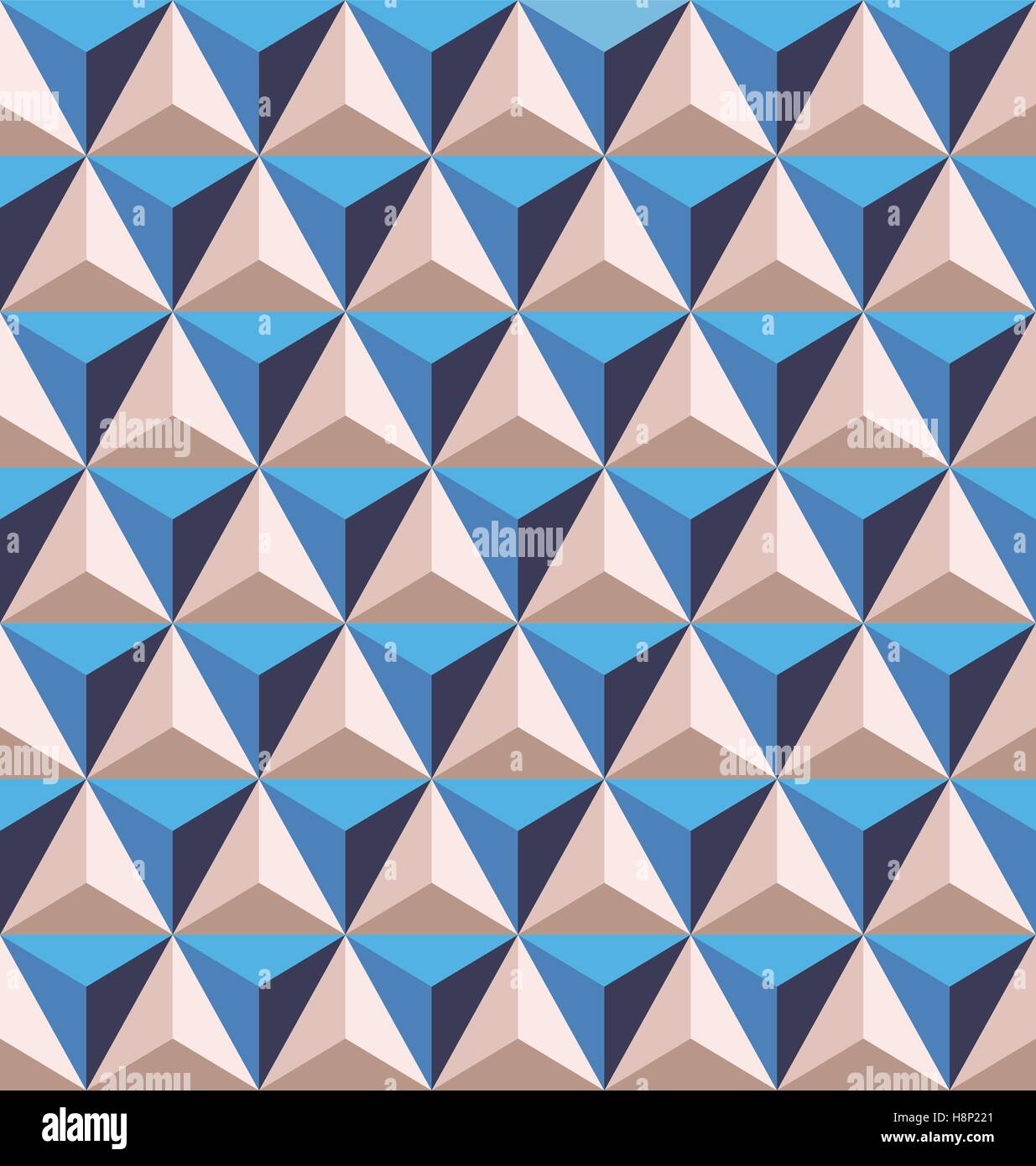Nahtlose abstrakte geometrische Muster Stock Vektor