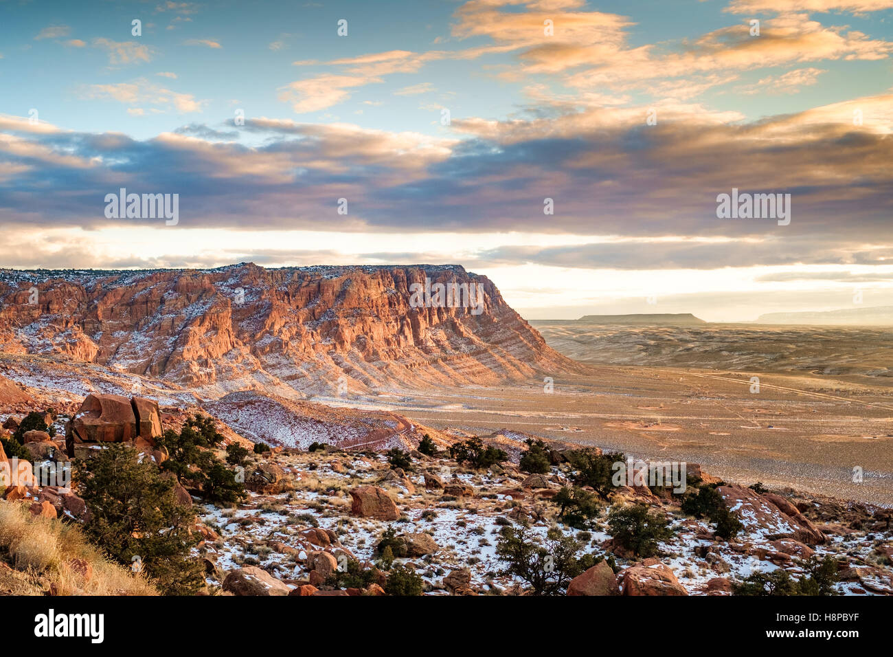 Marble Canyon - Antelope Pass vom Highway 89, Arizona USA. Stockfoto