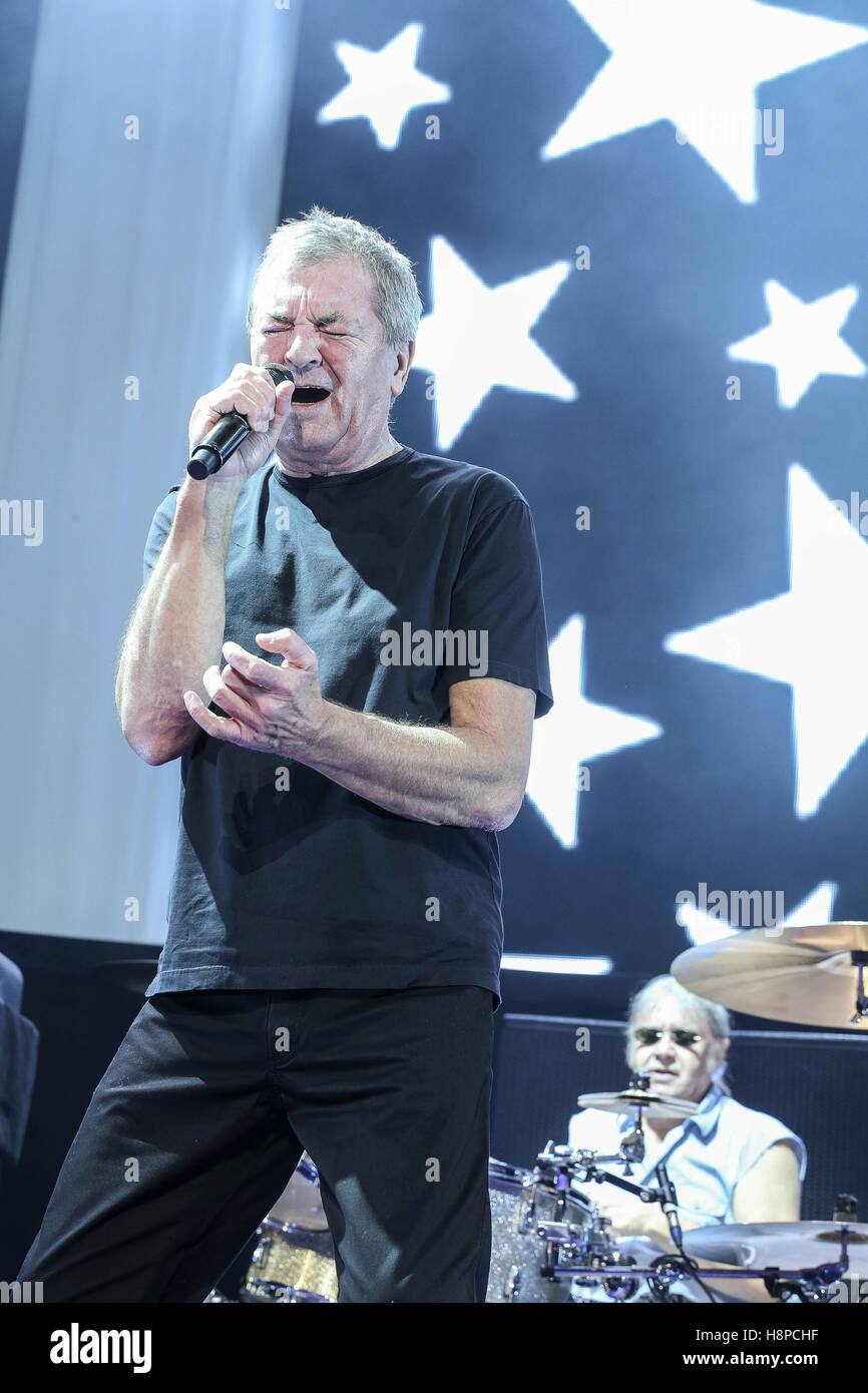 Deep Purple in Konzert in der Konzerthalle Zenith von Straßburg (nord-östlichen Frankreich), auf 2015/12/01. Stockfoto
