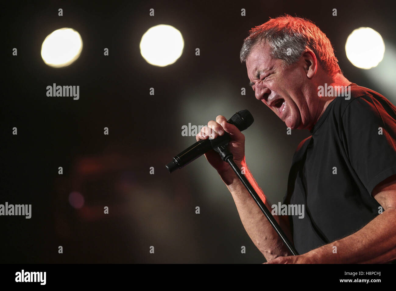 Deep Purple in Konzert in der Konzerthalle Zenith von Straßburg (nord-östlichen Frankreich), auf 2015/12/01. Stockfoto