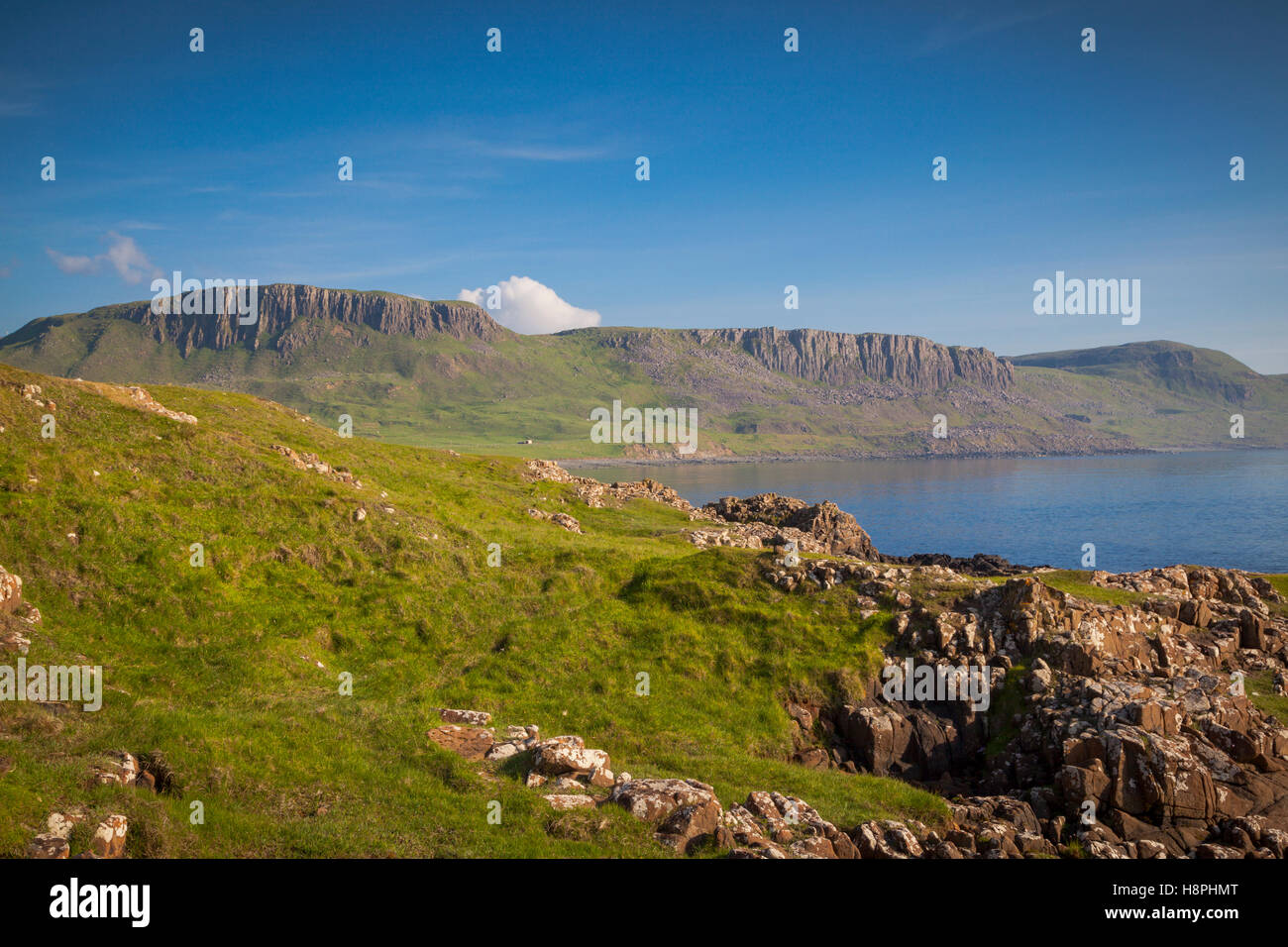 Trotternish Landschaft, Isle Of Skye, Schottland Stockfoto