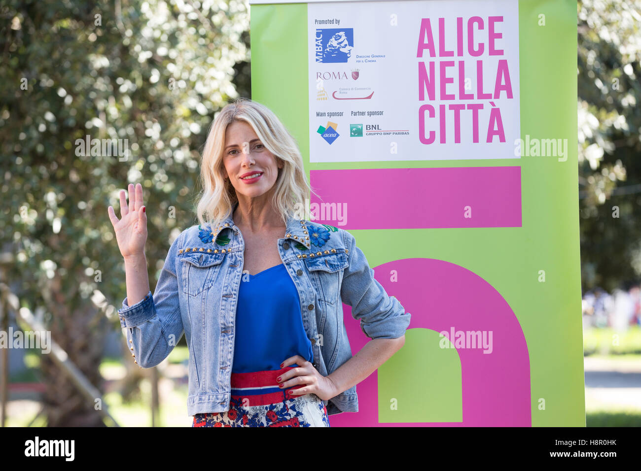 Rom - Promi, Schauspieler und Regisseur am Fototermin und roten Teppich des Rome Film Festival 2016 Stockfoto