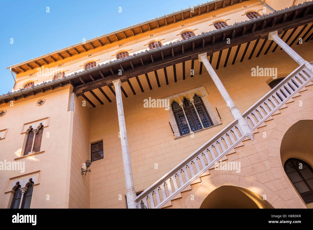 Dogenpalast Borgia in Gandia, Costa Blanca, Provinz Valencia, Spanien Stockfoto