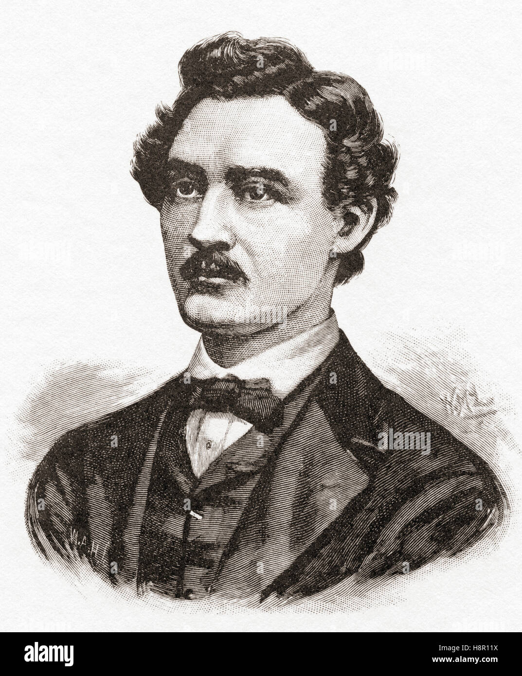 John King, 1838 1872. Irischer Soldat und ein australischer Forscher