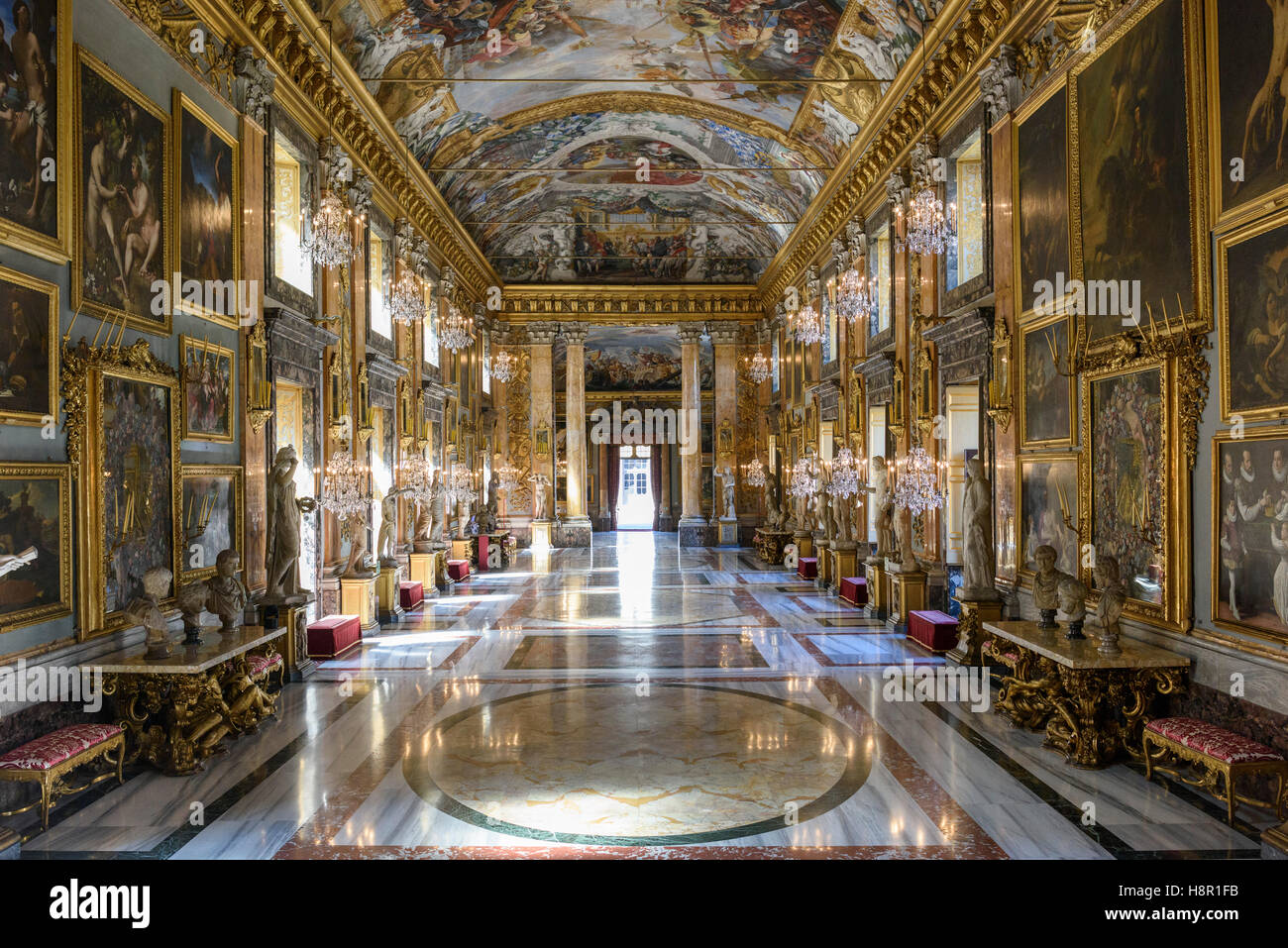Rom. Italien. Galleria Colonna. Palazzo Colonna gehört seit mehr als