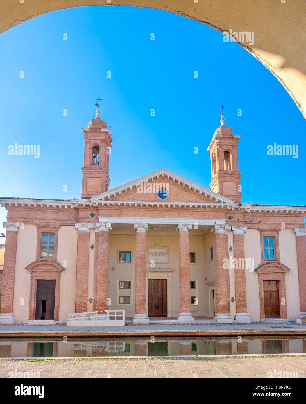 Ospedale San Camillo in Comacchio Ferrara Emilia Romagna Italien Stockfoto