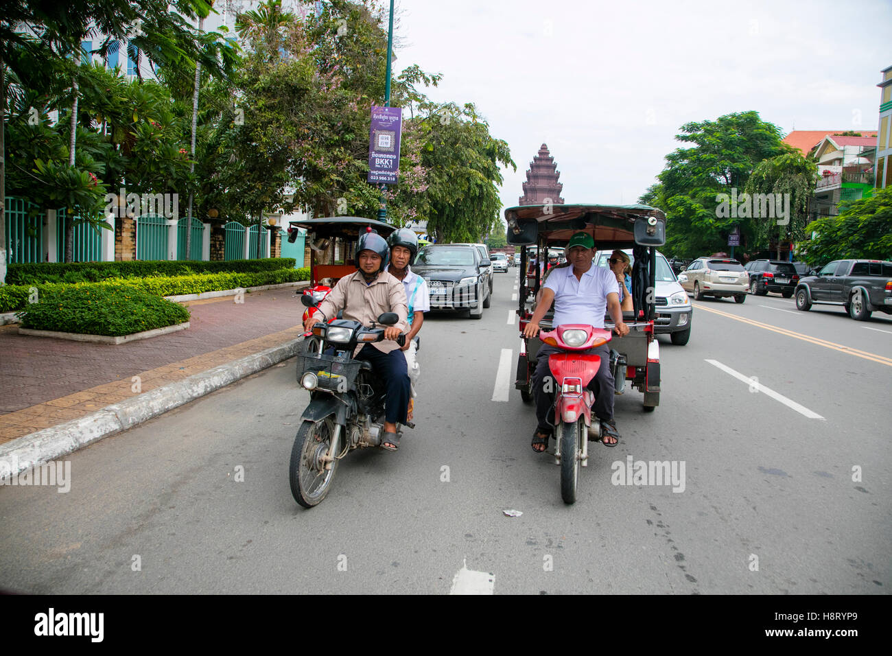 Phnom Penh, Kambodscha Stockfoto