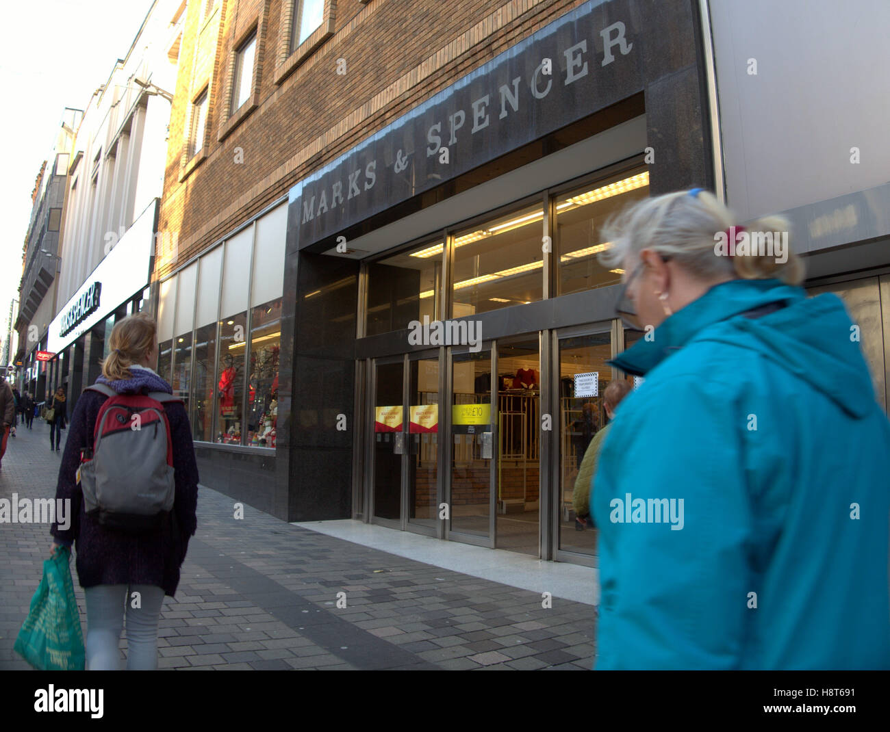 m & s markiert Spencer Shop Sauchiehall street glasgow Stockfoto