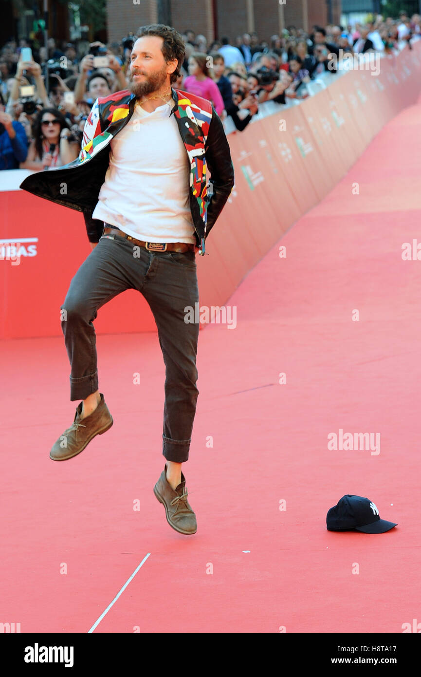 Jovanotti, dem Gast eine "Enge Begegnung" Veranstaltung mit dem Publikum, mit dem Titel "Bilder, Musik und Worte," auf dem 11. Rome Film Festival in Rom, Italien.  Mitwirkende: Lorenzo Cherubini, Jovanotti wo: Rom, Italien bei: Kredit-16. Oktober 2016: IPA/WENN.c Stockfoto