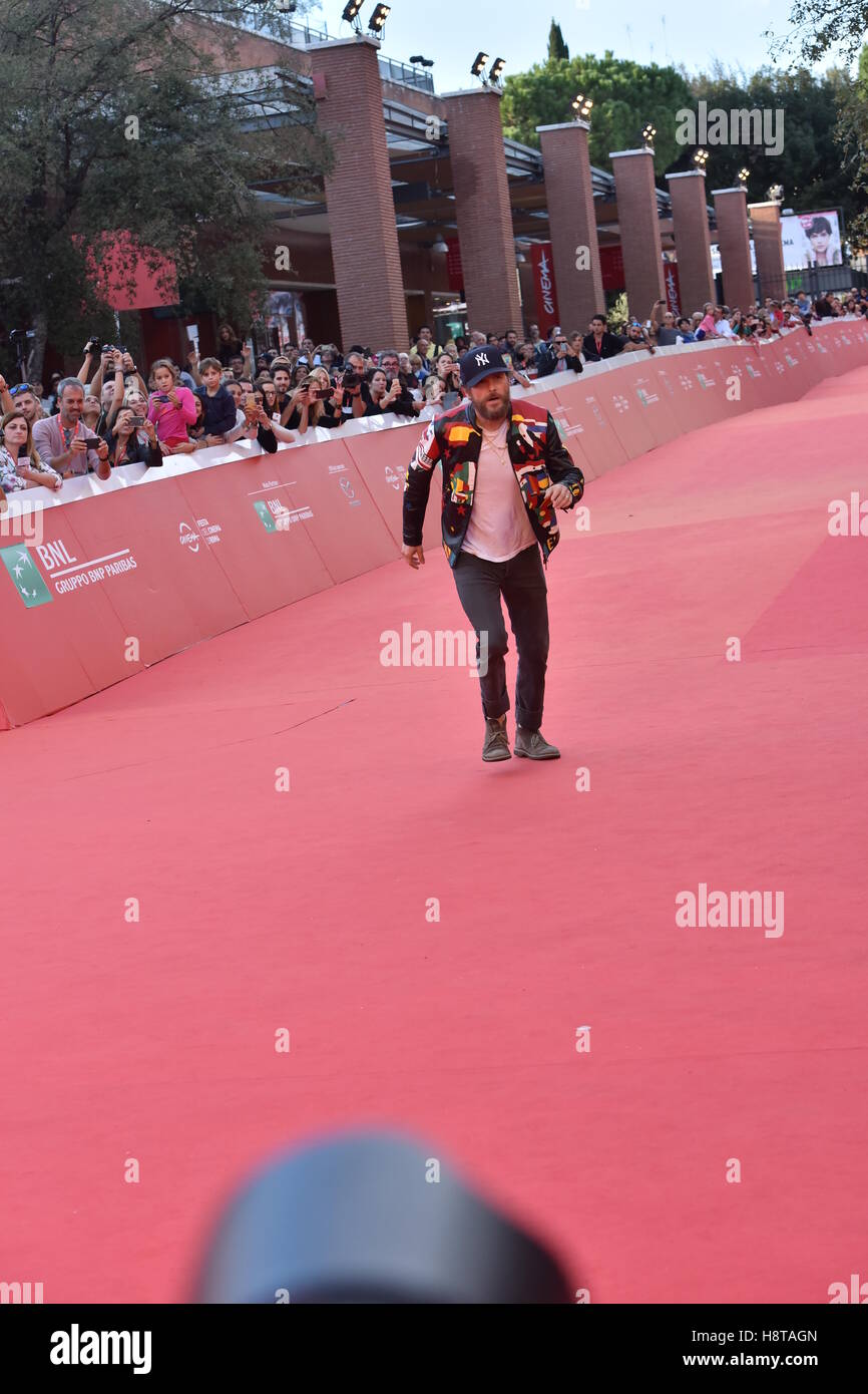 Jovanotti, dem Gast eine "Enge Begegnung" Veranstaltung mit dem Publikum, mit dem Titel "Bilder, Musik und Worte," auf dem 11. Rome Film Festival in Rom, Italien.  Mitwirkende: Lorenzo Cherubini, Jovanotti wo: Rom, Italien bei: Kredit-16. Oktober 2016: IPA/WENN.c Stockfoto