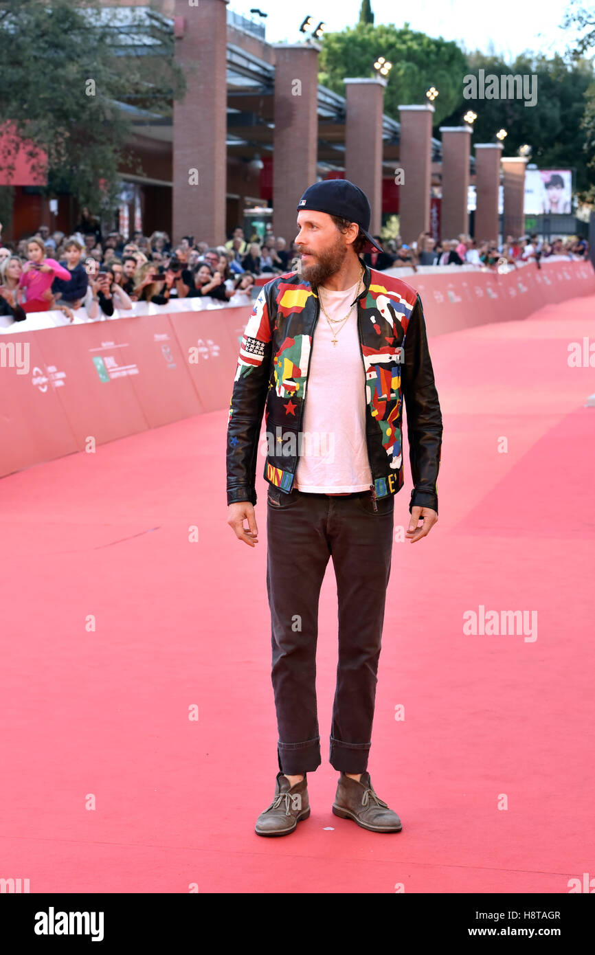 Jovanotti, dem Gast eine "Enge Begegnung" Veranstaltung mit dem Publikum, mit dem Titel "Bilder, Musik und Worte," auf dem 11. Rome Film Festival in Rom, Italien.  Mitwirkende: Lorenzo Cherubini, Jovanotti wo: Rom, Italien bei: Kredit-16. Oktober 2016: IPA/WENN.c Stockfoto