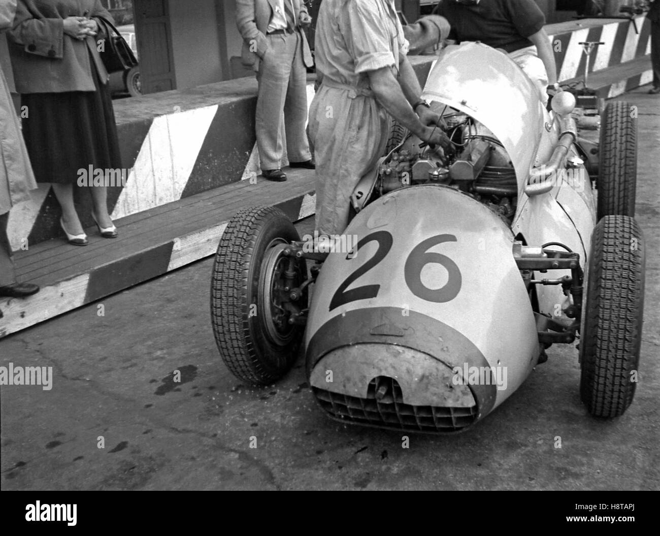 1953 ITALIENISCHEN GP CLAES CONNAUGHT GRUBEN Stockfoto