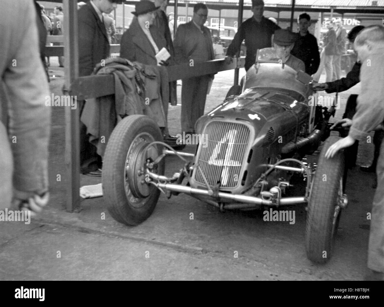 GEHEIMNIS BESONDERE LAGONDA BROOKLANDS GRUBEN Stockfoto