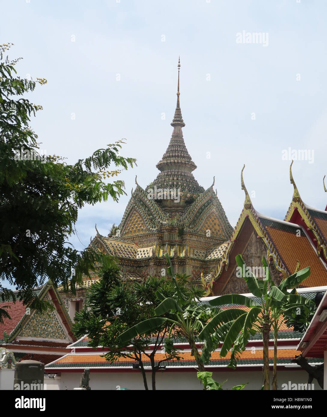 Tempel Wat Pho, Bangkok, Thailand Stockfoto
