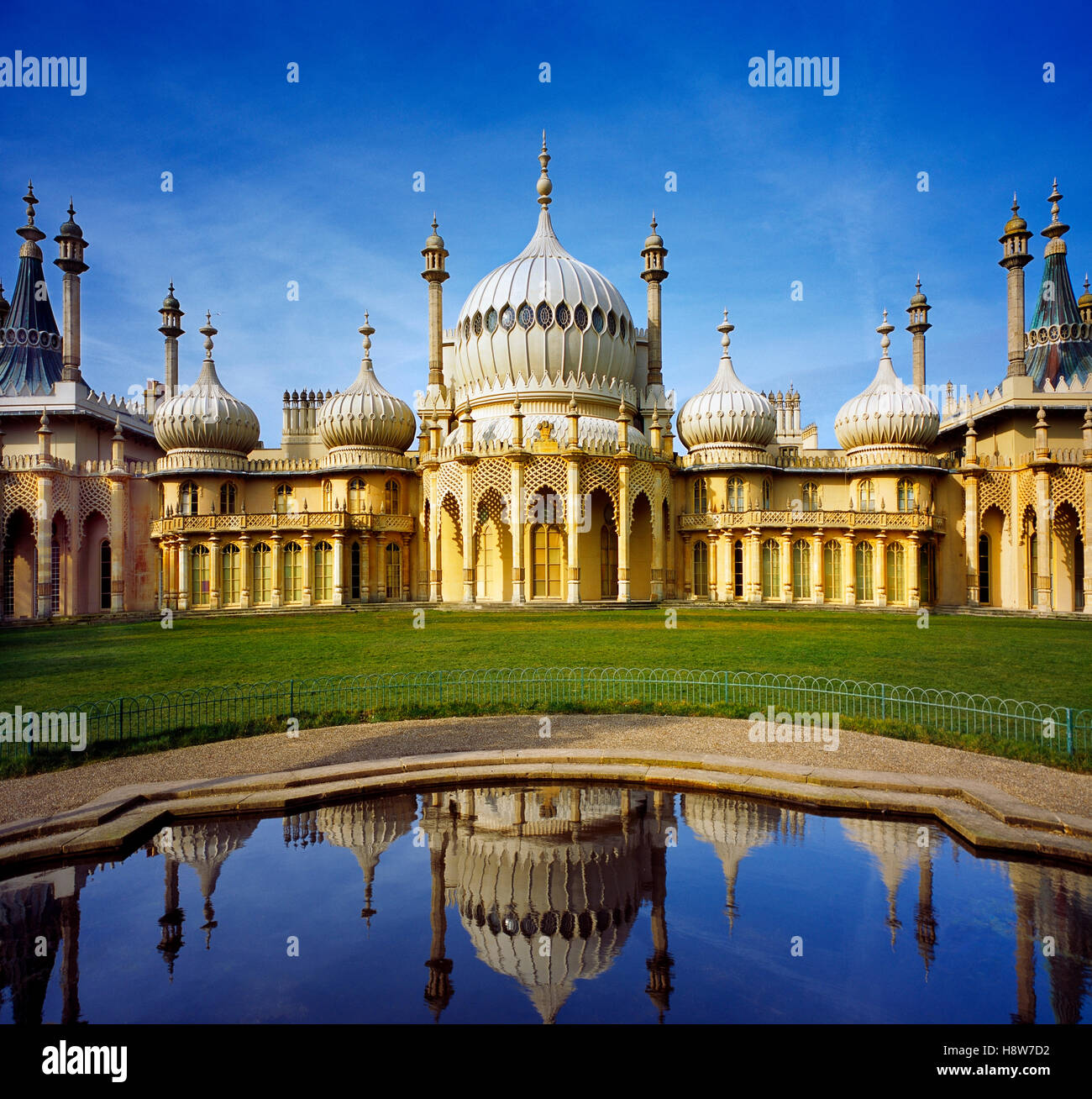 Der Brighton Pavilion. Stockfoto