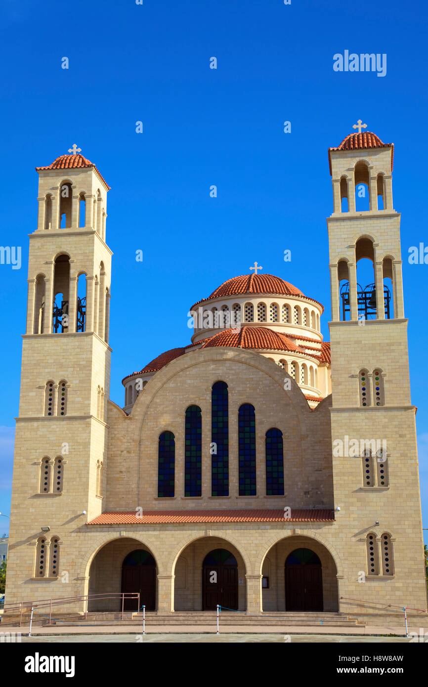 Agioi Anargyroi griechisch-orthodoxe Kirche, Paphos, Zypern, östlichen Mittelmeer Stockfoto