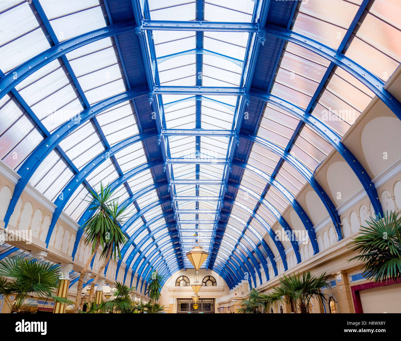 Die Floral Hall, Wintergärten, Blackpool, Lancashire, UK. Stockfoto