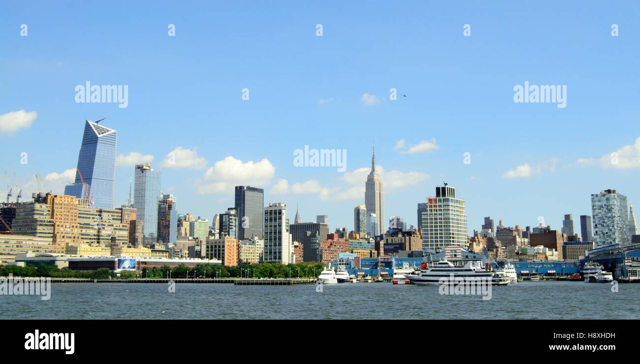 Manhattan Skyline, New York Stockfoto