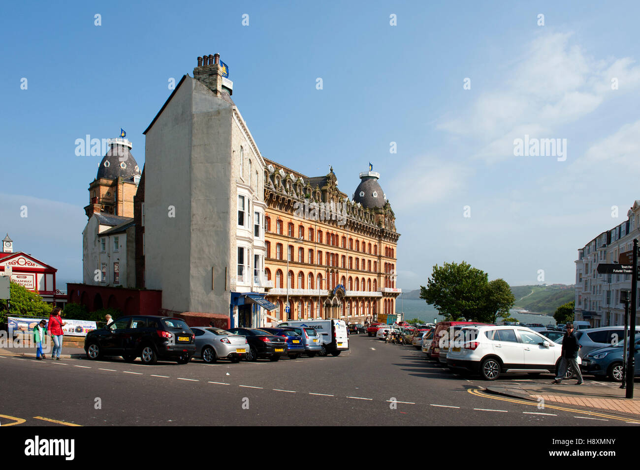 Das Grand Hotel, Scarborough, North Yorks. UK Stockfoto