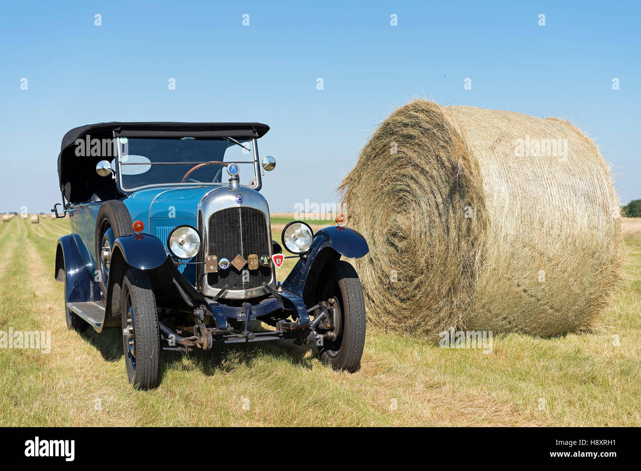 Oldtimer Citroen B10, Torpedo Commerciale, Baujahr 1925. 4-Zylinder Reihenmotor, Kapazität 1470 ccm, 20 PS Stockfoto