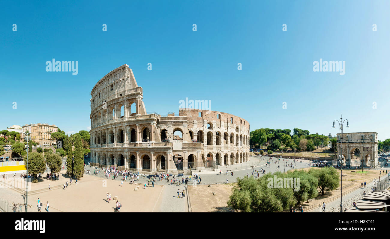 Kolosseum, Rom, Latium, Italien Stockfoto