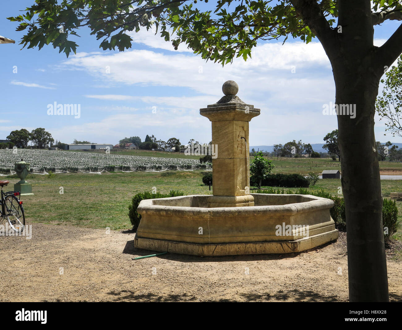 Dominique Portet Weingut im Yarra Valley, Victoria Australien Stockfoto