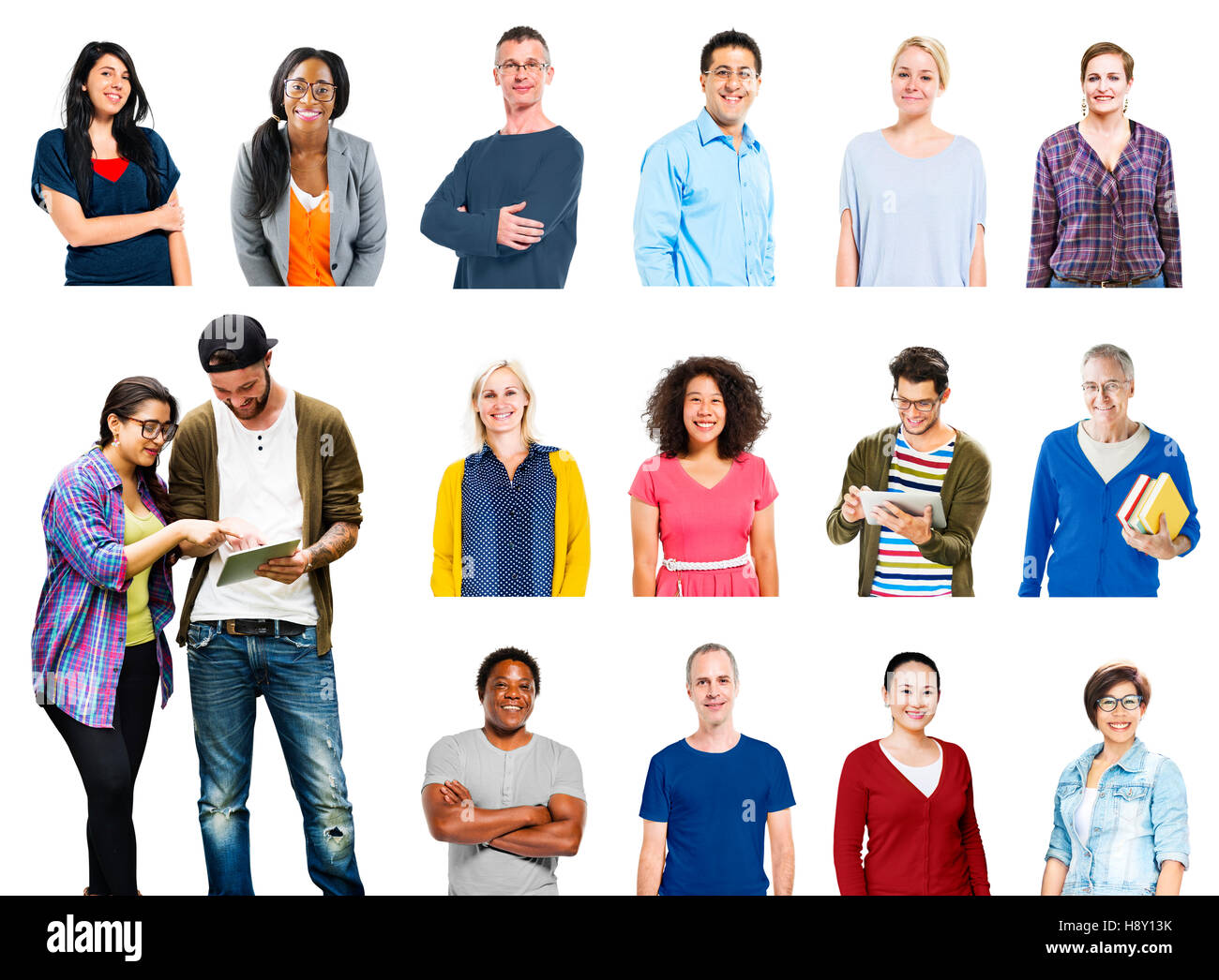 Community-Kommunikation Networking Technologie Content-Konzept Stockfoto