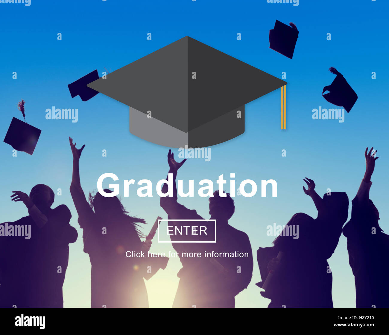 Dem Studium Studienleistungen Bildungskonzept Stockfoto