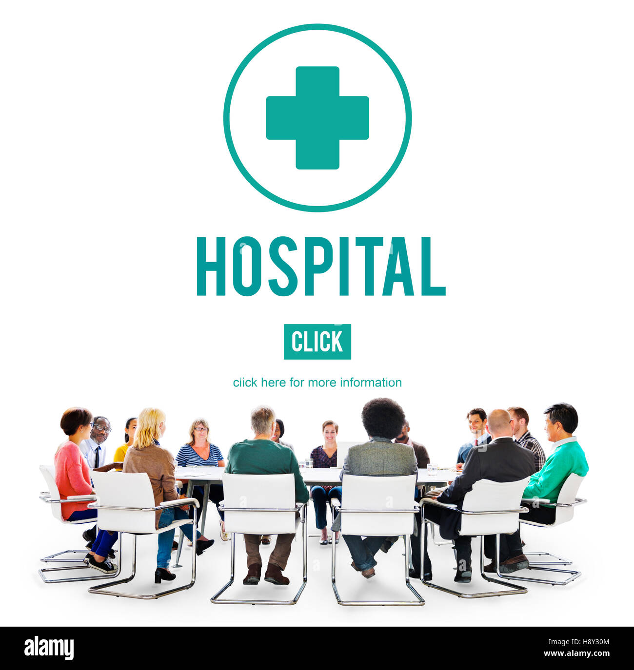 Krankenhaus Klinik Gesundheit Institution Medizin Pflegekonzept Stockfoto