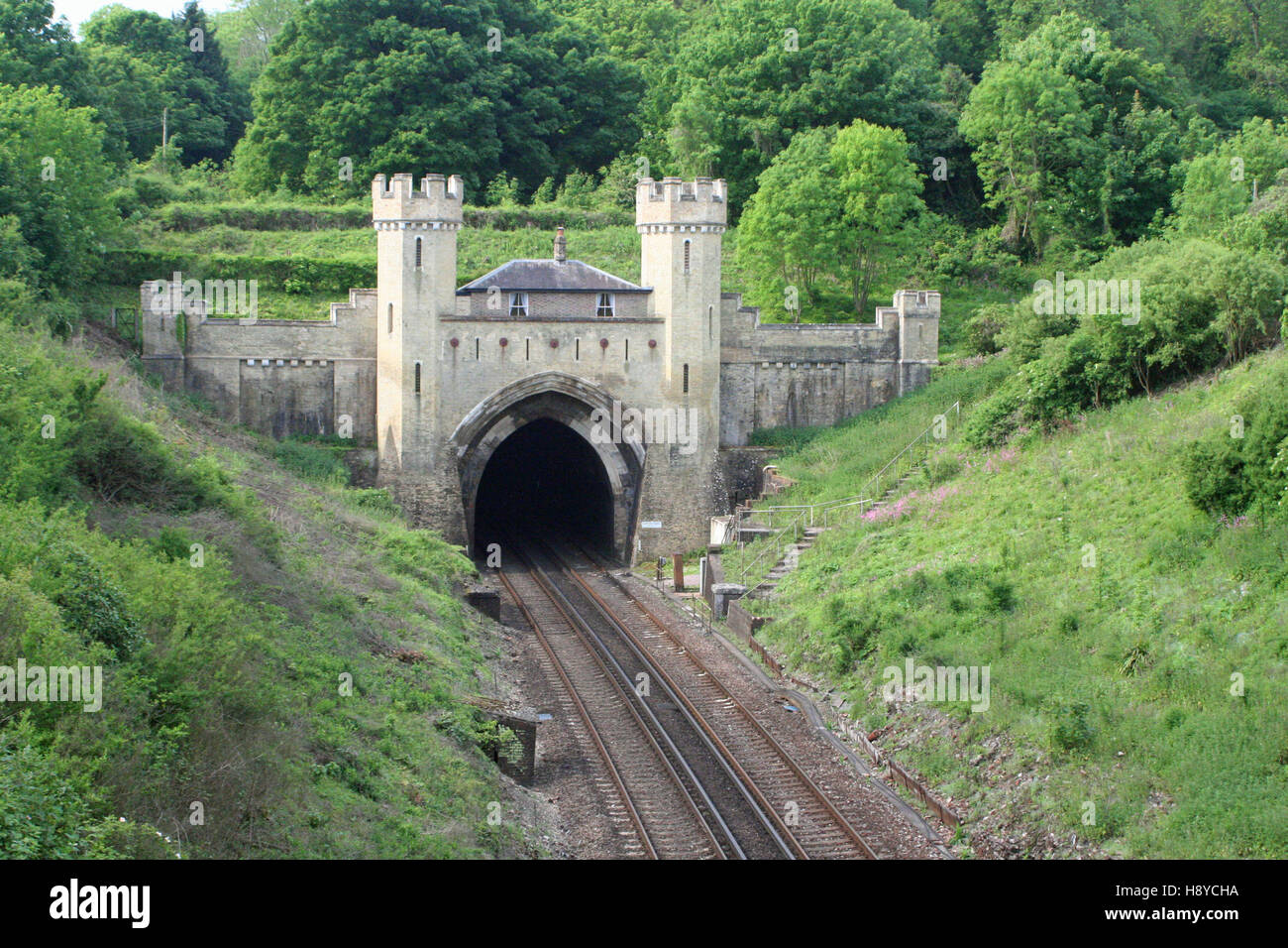 Clayton Tunnel Stockfoto
