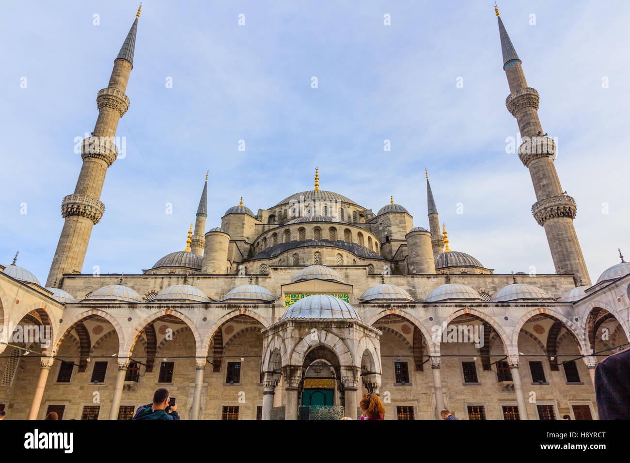 Sultan Ahmed (blaue Moschee) in Istanbul, Türkei Stockfoto