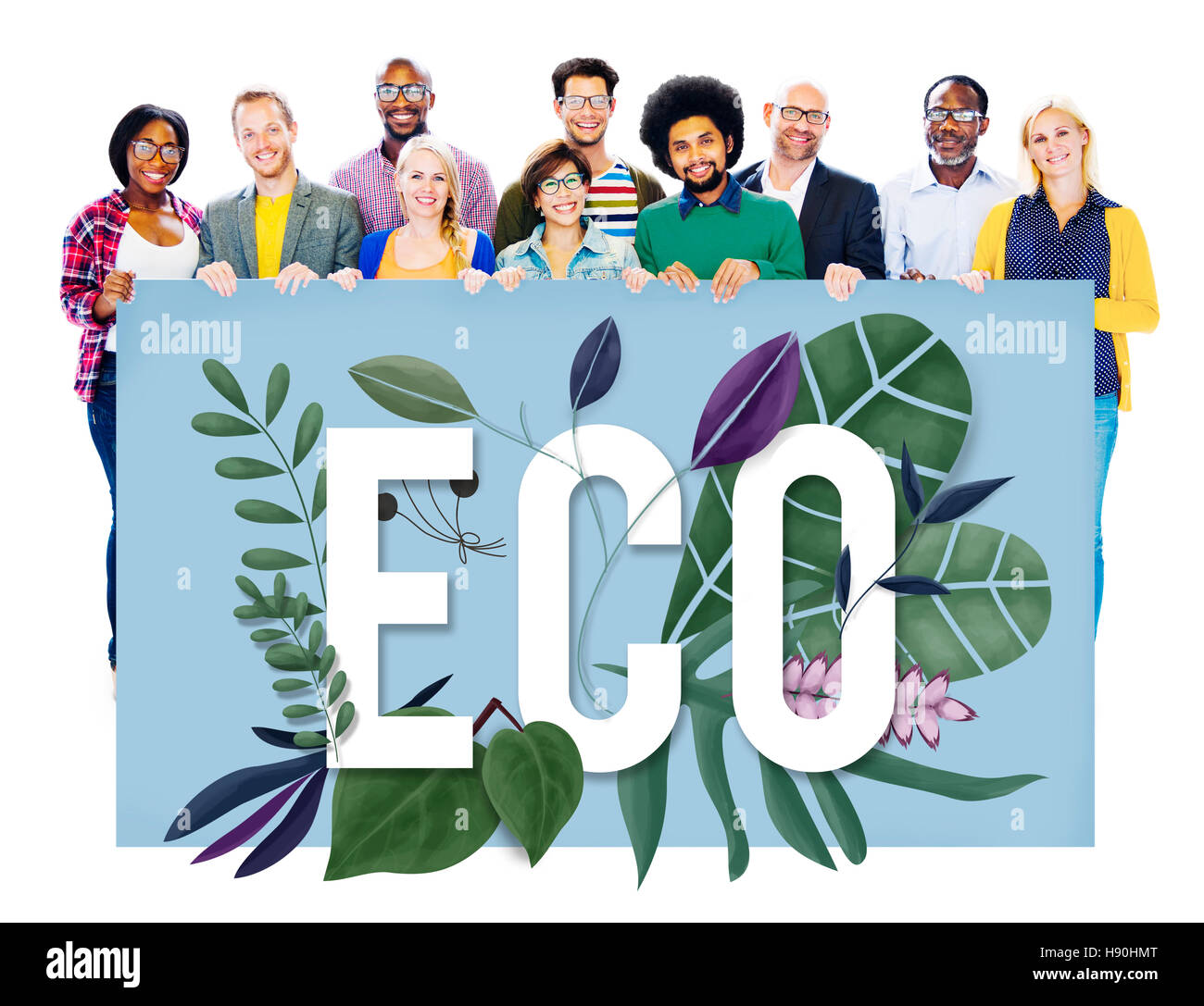 Eco-Friendly Erde Tag grünen Umwelt-Konzept Stockfoto