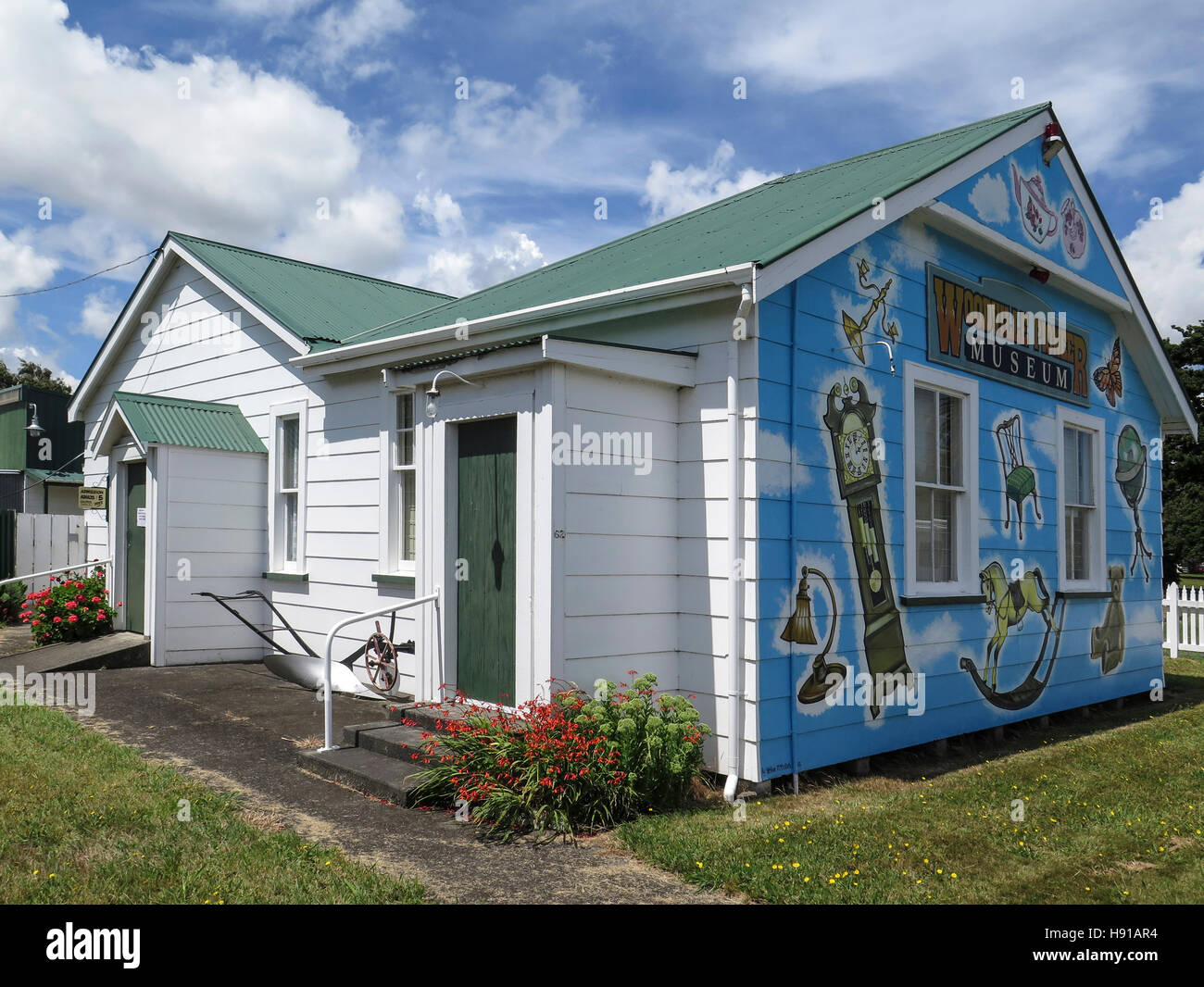 Woodville Pioniermuseum in Woodville, Nordinsel, Neuseeland Stockfoto