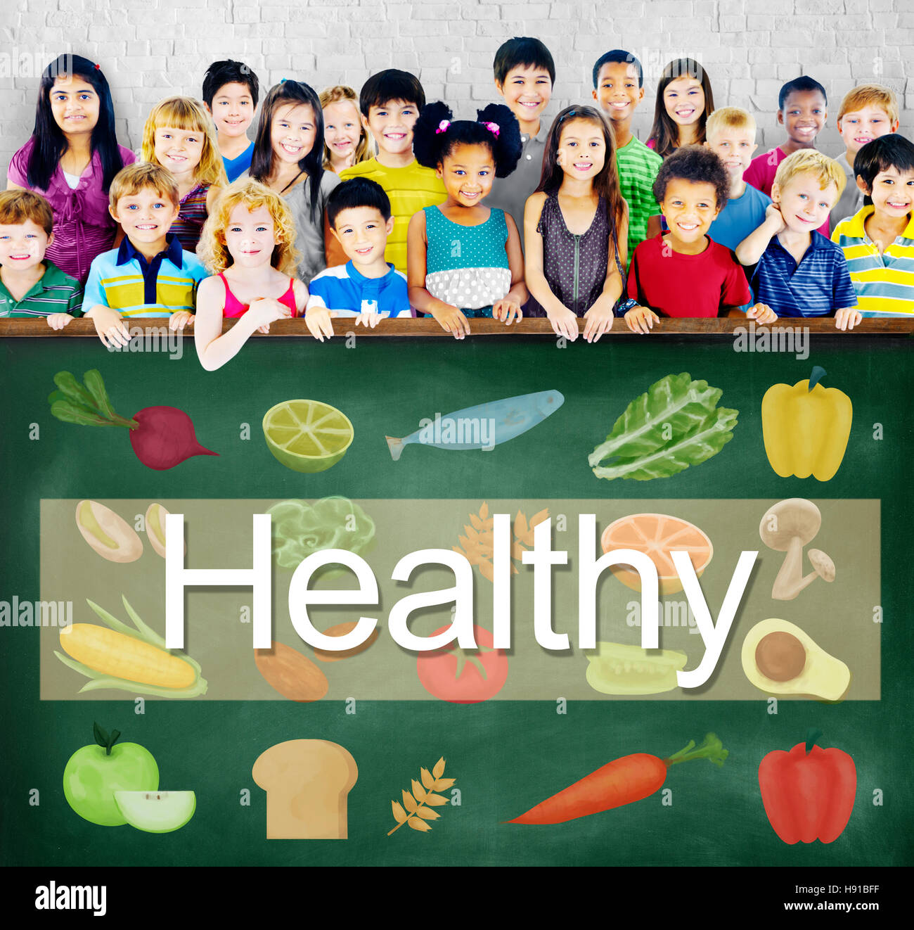 Gesund Gesundheit Check Lifestyle physischen Ernährungskonzept Stockfoto