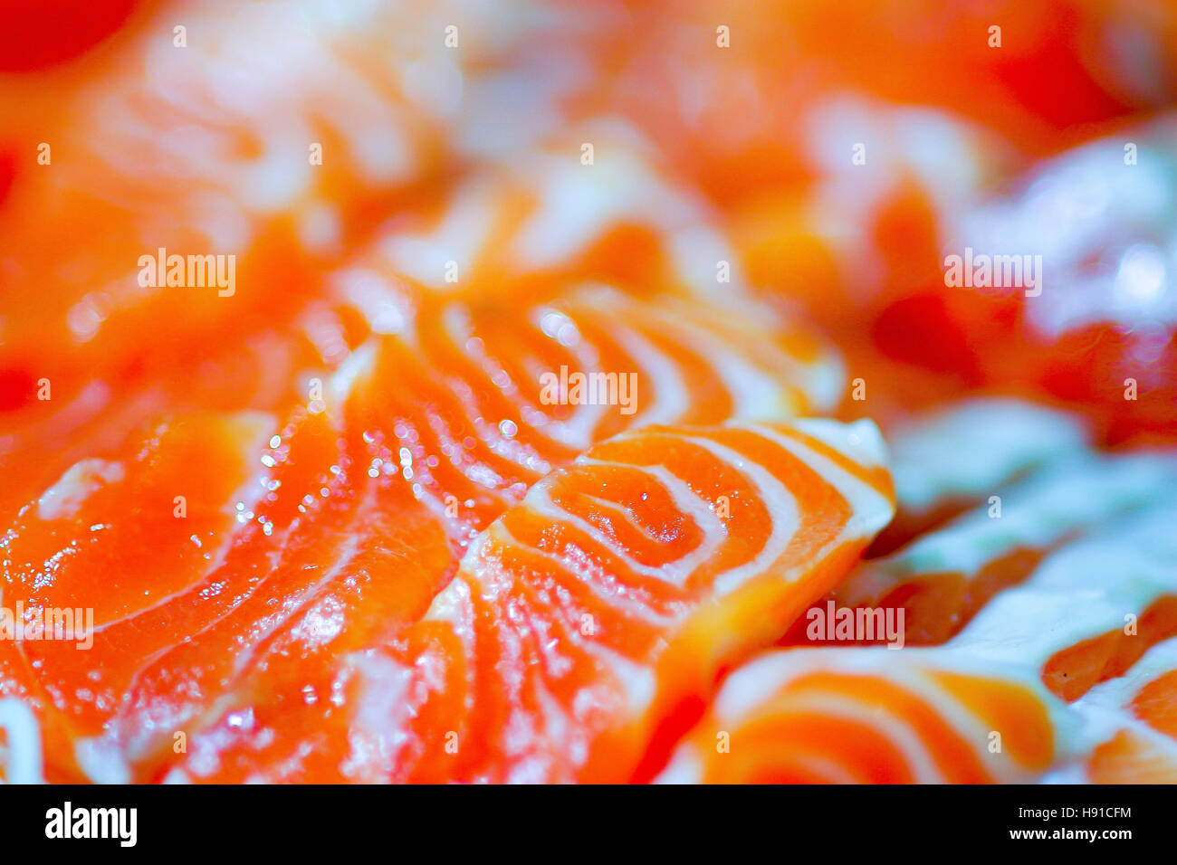 Schwarz Asien asiatische Herkunft Closeup Küche leckere Ernährung Essen Abendessen Gericht teuer Filet Fisch essen frischen Ingwer Gourmet heilen Stockfoto